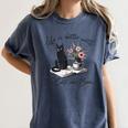Life Better With 2 Cats Books Kitten Kitty Women Girls Kids Women's Comfort Colors T-Shirt Moss Life Better With 2 Cats Books Kitten Kitty Women Girls Kids Women's Comfort Colors T-Shirt Moss
