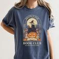 Literary Salem Witch Book Club All Witches Welcome Women's Comfort Colors T-Shirt Moss