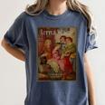 Little Women Book Cover Women's Comfort Colors T-Shirt Moss Little Women Book Cover Women's Comfort Colors T-Shirt Moss