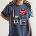 Love Books Reading Women's Comfort Colors T-Shirt Moss Love Books Reading Women's Comfort Colors T-Shirt Moss