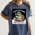 I Love Turtles Sea I Have Selective Hearing Coffee And Book Women's Comfort Colors T-Shirt Moss I Love Turtles Sea I Have Selective Hearing Coffee And Book Women's Comfort Colors T-Shirt Moss