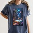 Magic Books Butterflies Fantasy Nature Tea Enchanting Women's Comfort Colors T-Shirt Moss Magic Books Butterflies Fantasy Nature Tea Enchanting Women's Comfort Colors T-Shirt Moss