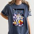 Marvel Universe Classic Dazzler Light Power Comic Book Cover Women's Comfort Colors T-Shirt Moss Marvel Universe Classic Dazzler Light Power Comic Book Cover Women's Comfort Colors T-Shirt Moss