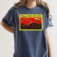 Millions Of Cats Book Cover Women's Comfort Colors T-Shirt Moss Millions Of Cats Book Cover Women's Comfort Colors T-Shirt Moss
