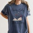 Nerdy Dirty Inked & Curvy ShirtSmutty Book TeesSmut Reader Women's Comfort Colors T-Shirt Moss