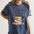 Nerdy Moms Raise Interesting Kids Books Science Women's Comfort Colors T-Shirt Moss Nerdy Moms Raise Interesting Kids Books Science Women's Comfort Colors T-Shirt Moss