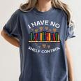 No Shelf Control Read Reading Book Librarian Men Women Kids Women's Comfort Colors T-Shirt Moss