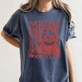 North Pole Book Club Christmas Women's Comfort Colors T-Shirt Moss North Pole Book Club Christmas Women's Comfort Colors T-Shirt Moss