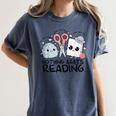 Nothing Beats Reading Rock Paper Scissors Book Lover Teacher Women's Comfort Colors T-Shirt Moss Nothing Beats Reading Rock Paper Scissors Book Lover Teacher Women's Comfort Colors T-Shirt Moss