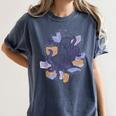 Octopus Book Reader Women's Comfort Colors T-Shirt Moss Octopus Book Reader Women's Comfort Colors T-Shirt Moss