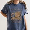 Odisea Soulz Iliad Odyssey Homer Ancient Greek History Book Odyssey Small Women's Comfort Colors T-Shirt Moss