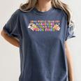 Some People Train For Marathons I Train For Book Fairs Women's Comfort Colors T-Shirt Moss Some People Train For Marathons I Train For Book Fairs Women's Comfort Colors T-Shirt Moss