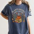 Plants Books And Coffee Nature Leaves Reading Book Lover Premium Tri-Blend Women's Comfort Colors T-Shirt Moss Plants Books And Coffee Nature Leaves Reading Book Lover Premium Tri-Blend Women's Comfort Colors T-Shirt Moss