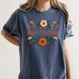 Pride And Prejudice Barely Tolerable Book Lover Bookish Women's Comfort Colors T-Shirt Moss