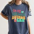 In My Published Author Era Cute Book Lover Writer Retro Tee Women's Comfort Colors T-Shirt Moss In My Published Author Era Cute Book Lover Writer Retro Tee Women's Comfort Colors T-Shirt Moss