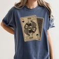Queen Of Books Playing Card Aesthetic For Book Lovers Premium Tri-Blend Women's Comfort Colors T-Shirt Moss Queen Of Books Playing Card Aesthetic For Book Lovers Premium Tri-Blend Women's Comfort Colors T-Shirt Moss