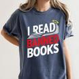 I Read Banned Books Defiant And Bold Women's Comfort Colors T-Shirt Moss I Read Banned Books Defiant And Bold Women's Comfort Colors T-Shirt Moss