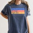 Read Banned Books Pet Dogs Fight Evil Women's Comfort Colors T-Shirt Moss Read Banned Books Pet Dogs Fight Evil Women's Comfort Colors T-Shirt Moss