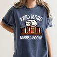 Read More Banned Books Reader Cat Lover Librarian Freedom Women's Comfort Colors T-Shirt Moss