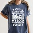 If You Can Read This For Book Lovers Reading Women's Comfort Colors T-Shirt Moss If You Can Read This For Book Lovers Reading Women's Comfort Colors T-Shirt Moss
