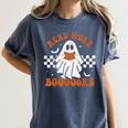 Read More Books Cute Ghost Reading Book Teacher Halloween Women's Comfort Colors T-Shirt Moss Read More Books Cute Ghost Reading Book Teacher Halloween Women's Comfort Colors T-Shirt Moss