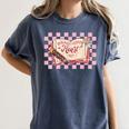 Read Your Heart Out Valentine Reading Book Teacher Student Women's Comfort Colors T-Shirt Moss