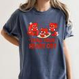 Read Your Heart Out Valentine Teacher Bookworm Lover Women's Comfort Colors T-Shirt Moss