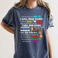 Read My Shirt Day For Kids Boy Girls i Will Read Book Women's Comfort Colors T-Shirt Moss Read My Shirt Day For Kids Boy Girls i Will Read Book Women's Comfort Colors T-Shirt Moss