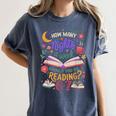 Reading 6 7 Meme Six Seven Cozy Book Lover Teacher Women's Comfort Colors T-Shirt Moss Reading 6 7 Meme Six Seven Cozy Book Lover Teacher Women's Comfort Colors T-Shirt Moss