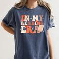 In My Reading Era Groovy Book Lovers Library Reading Women Women's Comfort Colors T-Shirt Moss In My Reading Era Groovy Book Lovers Library Reading Women Women's Comfort Colors T-Shirt Moss