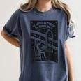 Reading Between The Timelines Time Travel Books Women's Comfort Colors T-Shirt Moss Reading Between The Timelines Time Travel Books Women's Comfort Colors T-Shirt Moss