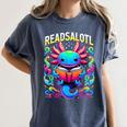 Readsalotl Axolotl Book Lovers Axolotls Women's Comfort Colors T-Shirt Moss Readsalotl Axolotl Book Lovers Axolotls Women's Comfort Colors T-Shirt Moss