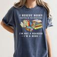 I Rescue Book Trapped In The Bookstore I'm Not A Hoarder Premium Tri-Blend Women's Comfort Colors T-Shirt Moss I Rescue Book Trapped In The Bookstore I'm Not A Hoarder Premium Tri-Blend Women's Comfort Colors T-Shirt Moss