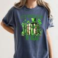 Retro Book Lucky Reading Teacher St Patrick's Day -Adults Small Cotton Blend Polyester Blend Short Sleeve Women's Comfort Colors T-Shirt Moss Retro Book Lucky Reading Teacher St Patrick's Day -Adults Small Cotton Blend Polyester Blend Short Sleeve Women's Comfort Colors T-Shirt Moss