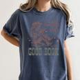 Retro Cowgirl ReadingTee Saddle Up With A Good Book Western Women's Comfort Colors T-Shirt Moss Retro Cowgirl ReadingTee Saddle Up With A Good Book Western Women's Comfort Colors T-Shirt Moss