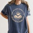 Retro Proud Introverted Book Club Anti Social Reader Women's Comfort Colors T-Shirt Moss Retro Proud Introverted Book Club Anti Social Reader Women's Comfort Colors T-Shirt Moss
