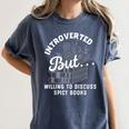 Romance Reader Spicy Book Merch Book Lovers Bookish Women Women's Comfort Colors T-Shirt Moss Romance Reader Spicy Book Merch Book Lovers Bookish Women Women's Comfort Colors T-Shirt Moss