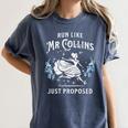 Run Like Mr Collins Just Proposed Books And Running Women's Comfort Colors T-Shirt Moss Run Like Mr Collins Just Proposed Books And Running Women's Comfort Colors T-Shirt Moss