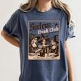 Salem Book Club Bookish Halloween Retro Salem Witch Book Women's Comfort Colors T-Shirt Moss Salem Book Club Bookish Halloween Retro Salem Witch Book Women's Comfort Colors T-Shirt Moss