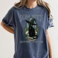 Salem Witch Book Club Cat Reading Witchy Halloween Men Women's Comfort Colors T-Shirt Moss Salem Witch Book Club Cat Reading Witchy Halloween Men Women's Comfort Colors T-Shirt Moss
