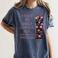 Saying Psychological Thriller Book Reader Lover Women's Comfort Colors T-Shirt Moss Saying Psychological Thriller Book Reader Lover Women's Comfort Colors T-Shirt Moss