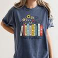 School Psychologist Book Psychology Teacher Appreciation Women's Comfort Colors T-Shirt Moss