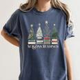 Seasons Readings Christmas Tree Book Lover Women's Comfort Colors T-Shirt Moss Seasons Readings Christmas Tree Book Lover Women's Comfort Colors T-Shirt Moss