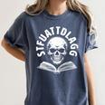 Sexy STFUATTDLAGG With Skull Please Spicy Reading Book Love Women's Comfort Colors T-Shirt Moss Sexy STFUATTDLAGG With Skull Please Spicy Reading Book Love Women's Comfort Colors T-Shirt Moss