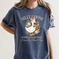 Silly Goose Book Club Member Reading Lover Women's Comfort Colors T-Shirt Moss Silly Goose Book Club Member Reading Lover Women's Comfort Colors T-Shirt Moss