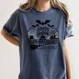 Sleepy Hollow Dead And Breakfast Please Book A Head Women's Comfort Colors T-Shirt Moss Sleepy Hollow Dead And Breakfast Please Book A Head Women's Comfort Colors T-Shirt Moss