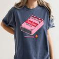 Slow Burn Book Club Women's Comfort Colors T-Shirt Moss Slow Burn Book Club Women's Comfort Colors T-Shirt Moss