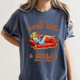 Smut Reader Be A Good Girl & Spread Those Pages Spicy Book Women's Comfort Colors T-Shirt Moss