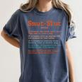 Smut Slut Sayings Definition Sarcastic Book Lover Women's Comfort Colors T-Shirt Moss