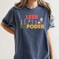 Spanish Reading Book Lover Teacher Maestra Leer Es Poder For Men Women Women's Comfort Colors T-Shirt Moss